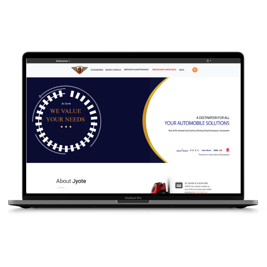 Automobile Dealer e-Showroom Website